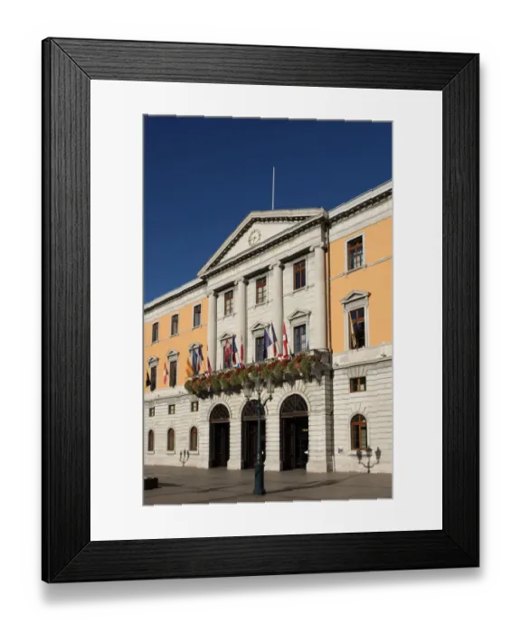 Framed Print : France, Auvergne-Rhone-Alpes, Annecy