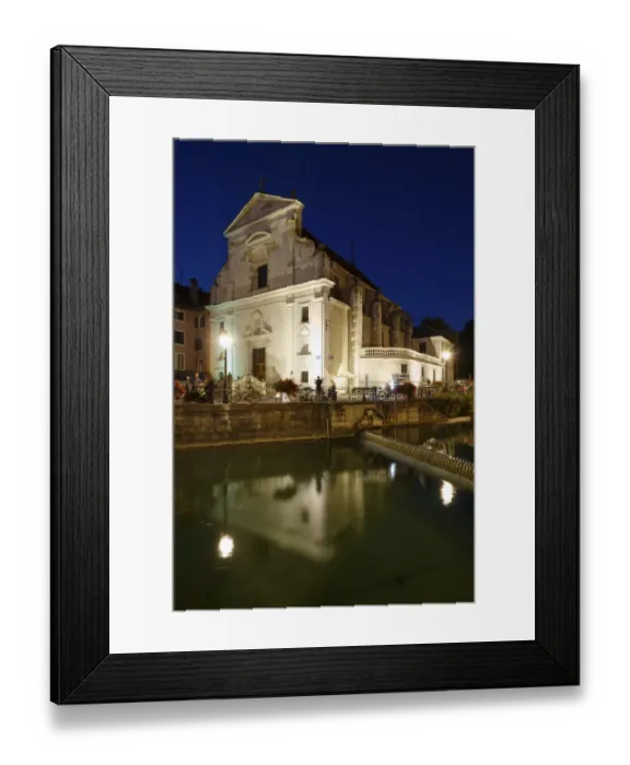 Framed Print : France, Auvergne-Rhone-Alpes, Annecy