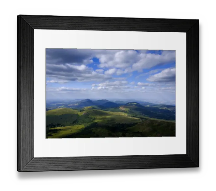 Framed Print : France, Auvergne, Regional Nature Park of the Volcanoes of Auvergne Framed Print : France, Auvergne, Regional Nature Park of the Volcanoes of Auvergne