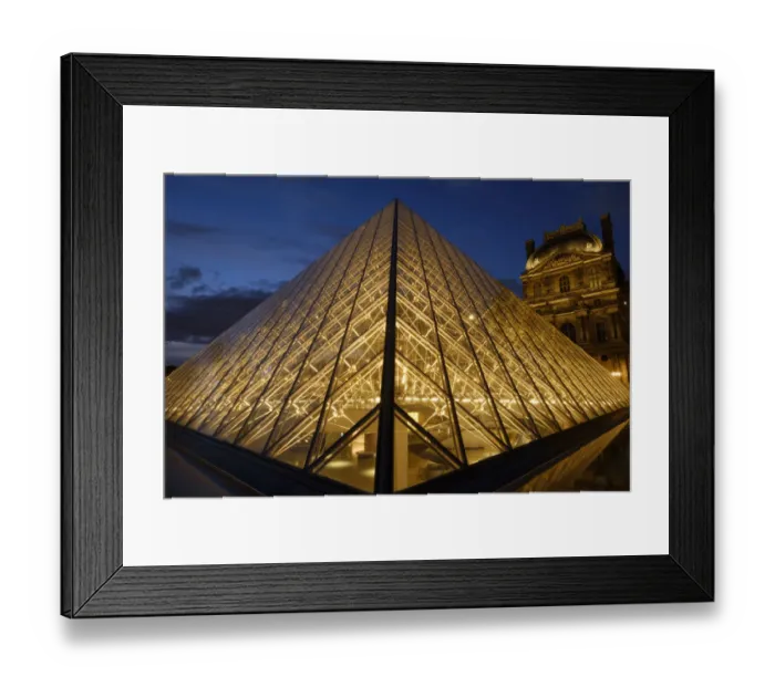 Framed Print : France, Paris, Louvre Museum