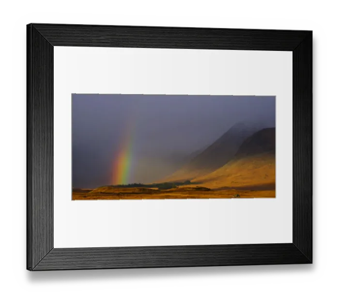 Framed Print : Scotland, Scottish Highlands, Rannoch Moor
