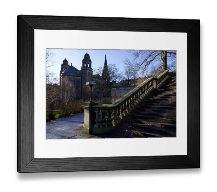 Framed Print : Scotland, Edinburgh, West Princes Street Gardens