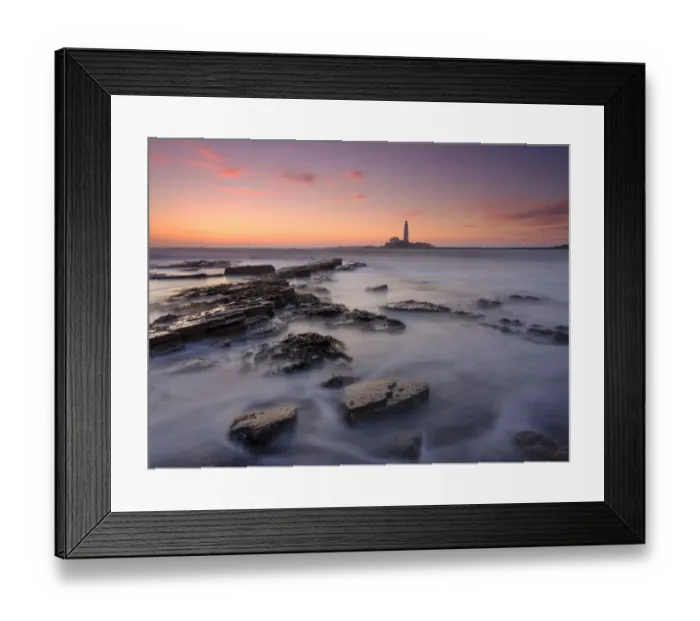 Framed Print : England, Northumberland, Old Hartley