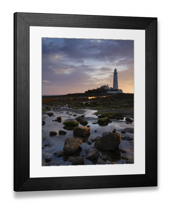 Framed Print : England, Tyne and Wear, Whitley Bay Framed Print : England, Tyne and Wear, Whitley Bay