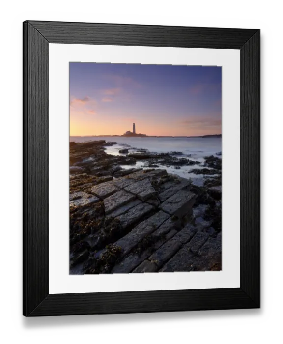 Framed Print : England, Northumberland, Old Hartley Framed Print : England, Northumberland, Old Hartley