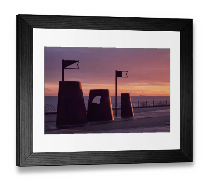 Framed Print : England, Tyne and Wear, Whitley Bay