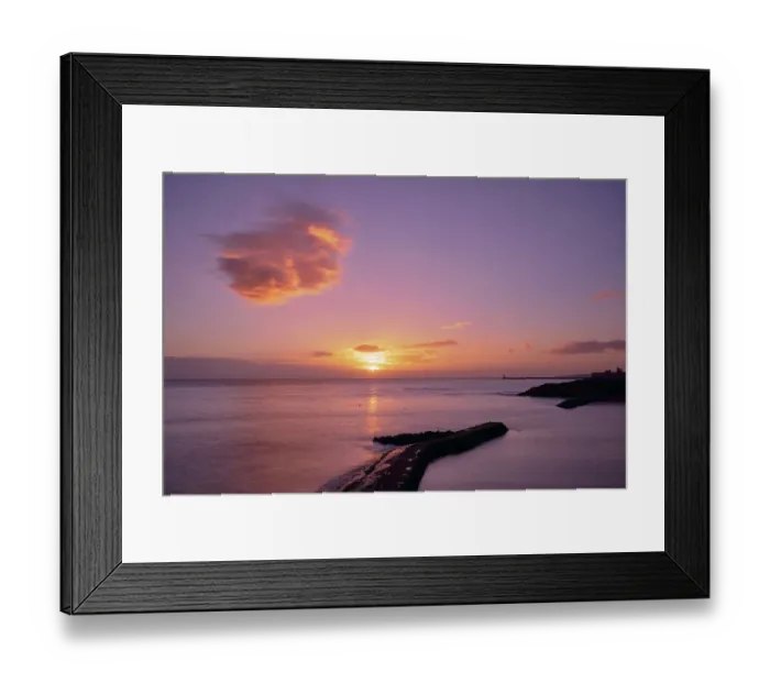 Framed Print : England, Tyne and Wear, Cullercoats