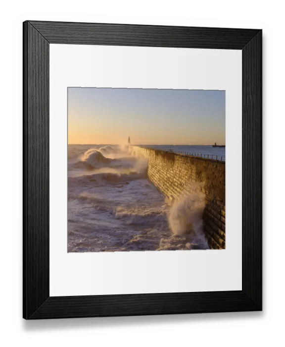 Framed Print : England, Tyne and Wear, Tynemouth