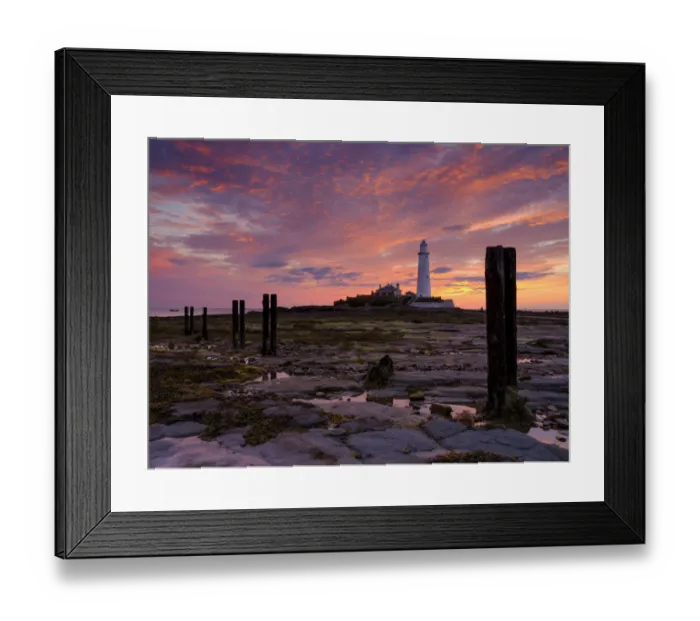 Framed Print : England, Tyne and Wear, Whitley Bay