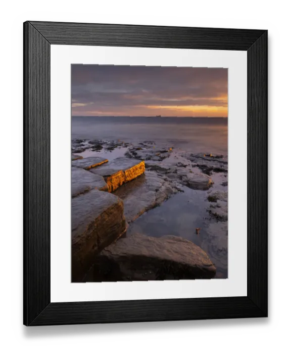Framed Print : England, Northumberland, Old Hartley Framed Print : England, Northumberland, Old Hartley