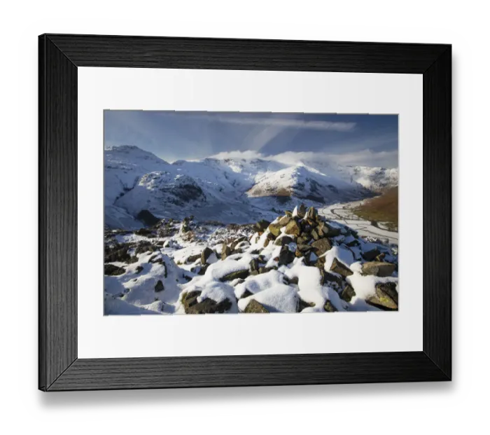 Framed Print : England, Cumbria, Lake District National Park