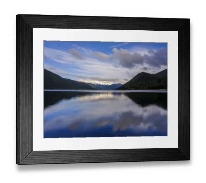 Framed Print : New Zealand, South Island, Nelson Lakes National Park