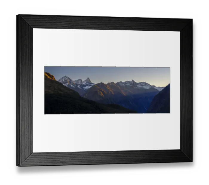 Framed Print : New Zealand, South Island, Fiordland National Park