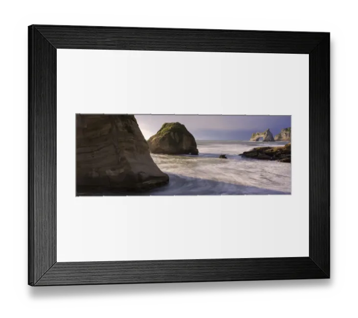 Framed Print : New Zealand, South Island, Wharariki Beach Framed Print : New Zealand, South Island, Wharariki Beach