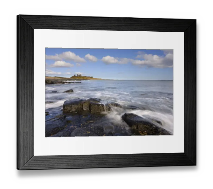 Framed Print : England, Northumberland, Dunstanburgh Castle Framed Print : England, Northumberland, Dunstanburgh Castle