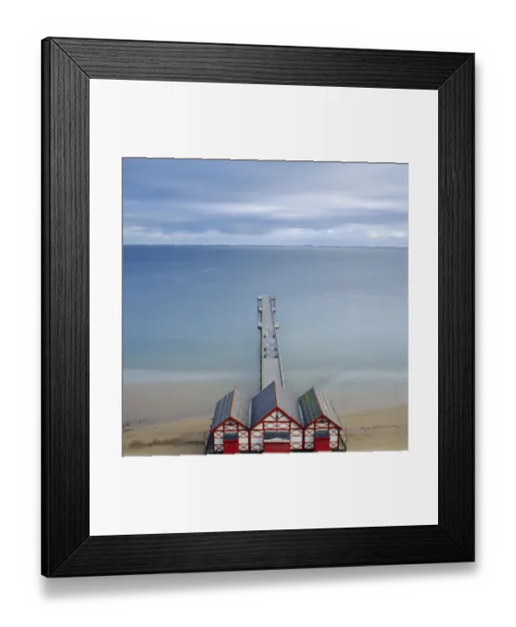 Framed Print : England, Cleveland, Saltburn-by-the-Sea