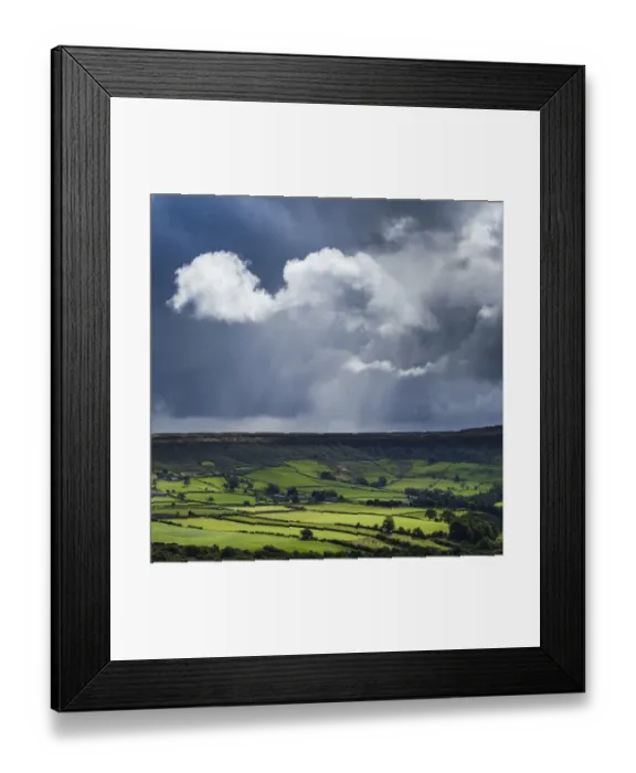 Framed Print : England, North Yorkshire, North York Moors National Park