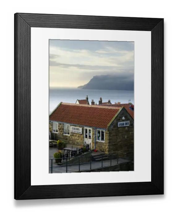Framed Print : England, North Yorkshire, Robin Hoods Bay