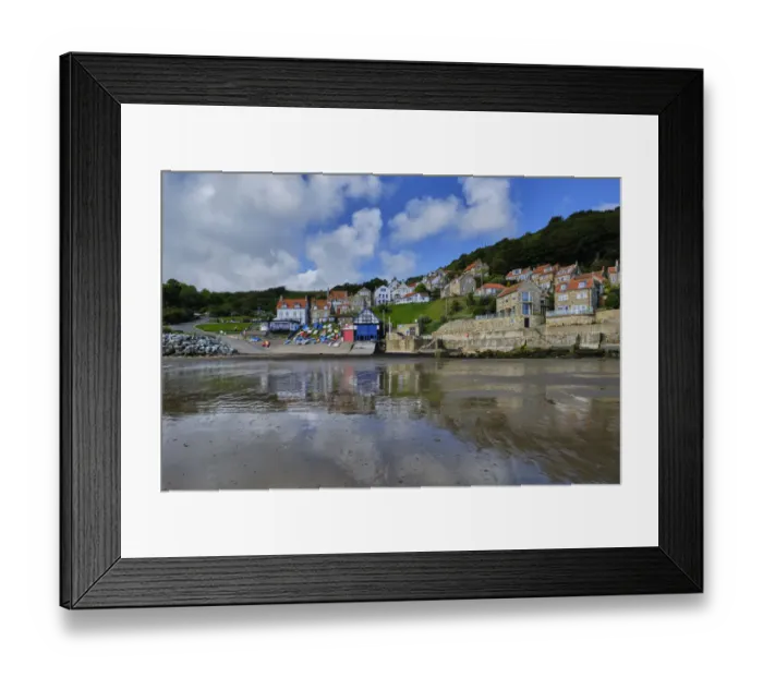Framed Print : England, North Yorkshire, Runswick Bay Framed Print : England, North Yorkshire, Runswick Bay
