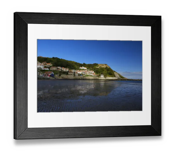 Framed Print : England, North Yorkshire, Runswick Bay