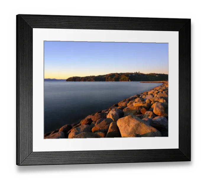 Framed Print : New Zealand, Nelson & Marlborough, Marahau