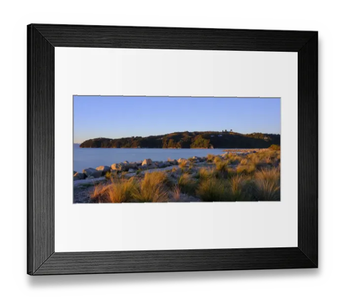 Framed Print : New Zealand, Nelson & Marlborough, Marahau