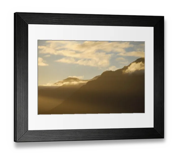 Framed Print : New Zealand, South Island, Fiordland National Park Framed Print : New Zealand, South Island, Fiordland National Park