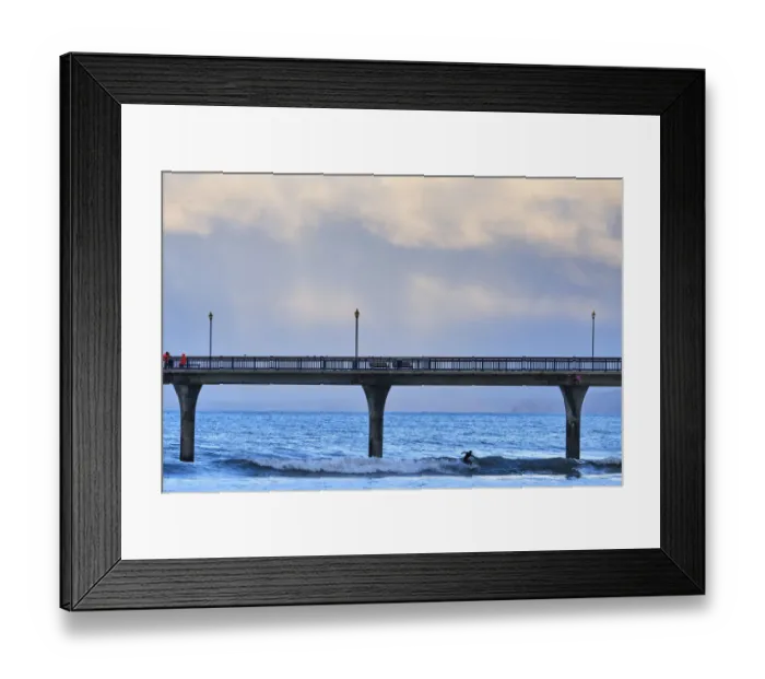 Framed Print : New Zealand, Christchurch, New South Brighton