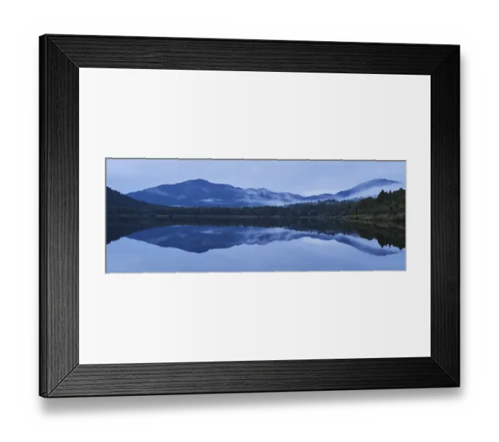 Framed Print : New Zealand, West Coast, Lake Paringa