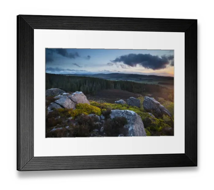 Framed Print : England, Northumberland, Northumberland National Park