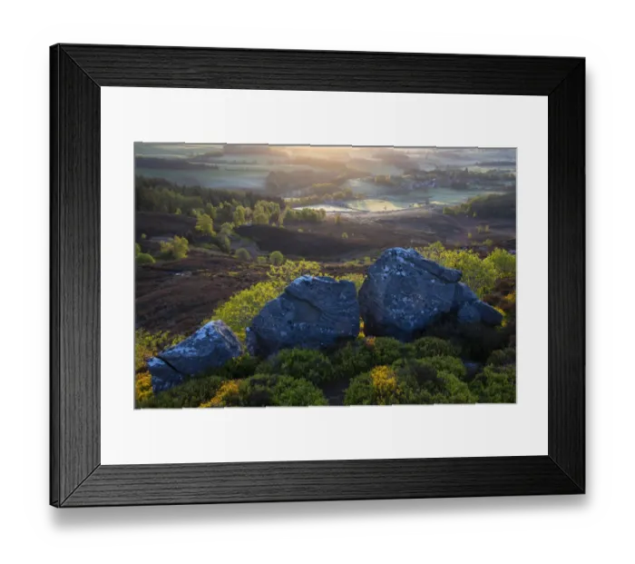 Framed Print : England, Northumberland, Northumberland National Park
