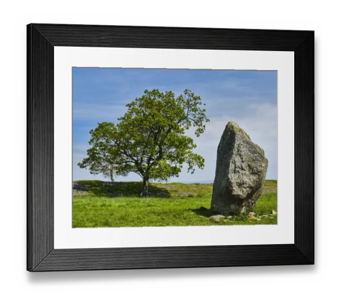 Framed Print : England, Cumbria, Mayburgh Henge