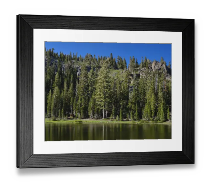 Framed Print : United States of America, California, Lassen Volcanic National Park