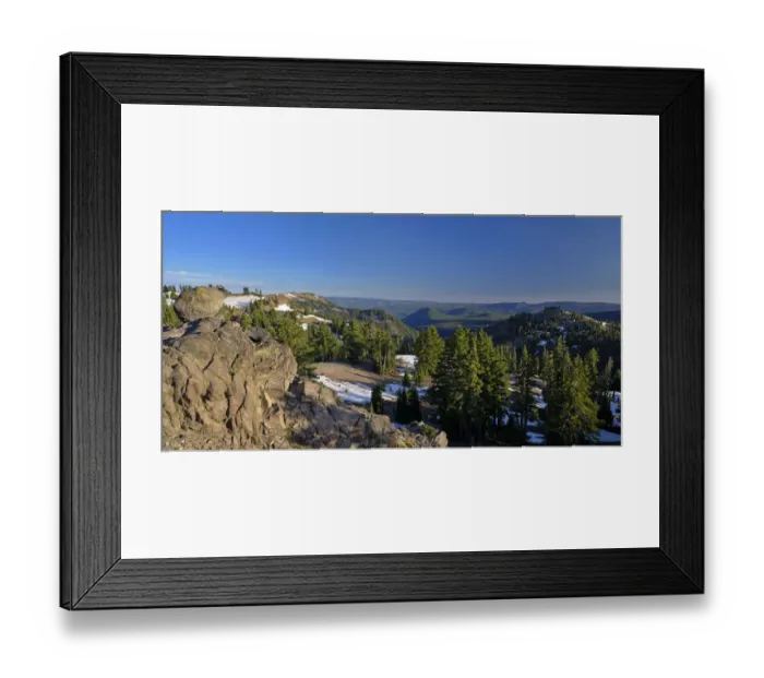 Framed Print : United States of America, California, Lassen Volcanic National Park