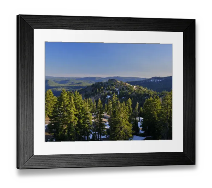 Framed Print : United States of America, California, Lassen Volcanic National Park