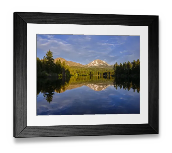 Framed Print : United States of America, California, Lassen Volcanic National Park