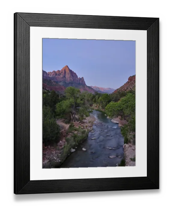 Framed Print : United States of America, Utah, Zion National Park