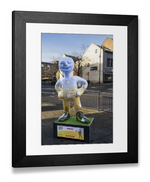 Framed Print : England, North Tyneside, Morpth of the North