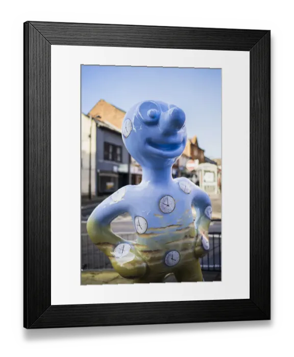 Framed Print : England, North Tyneside, Morpth of the North