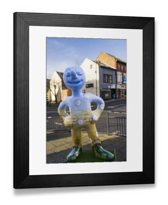 Framed Print : England, North Tyneside, Morpth of the North