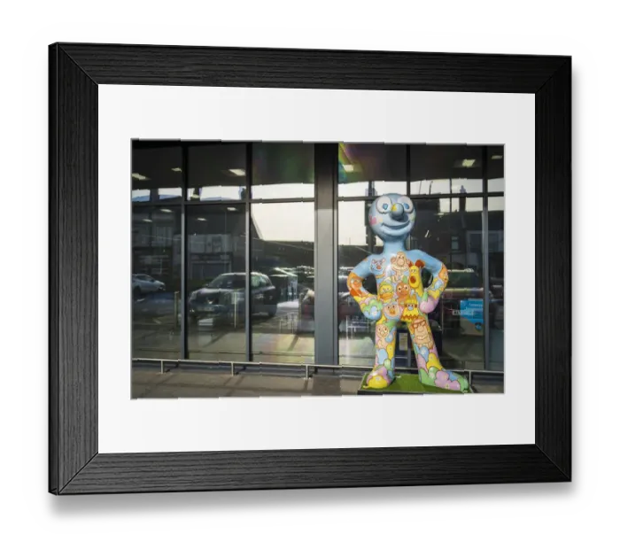 Framed Print : England, North Tyneside, Morpth of the North Framed Print : England, North Tyneside, Morpth of the North