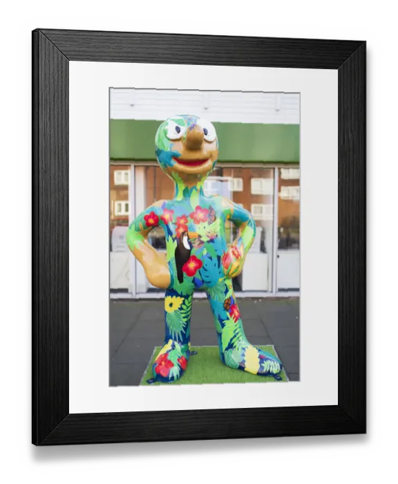 Framed Print : England, North Tyneside, Morpth of the North Framed Print : England, North Tyneside, Morpth of the North