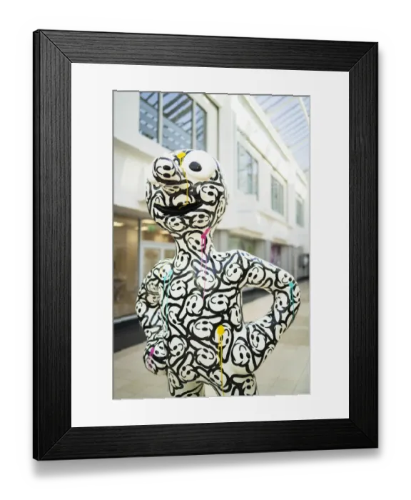 Framed Print : England, North Tyneside, Morpth of the North