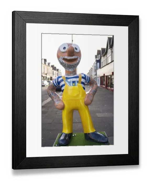 Framed Print : England, North Tyneside, Morpth of the North Framed Print : England, North Tyneside, Morpth of the North