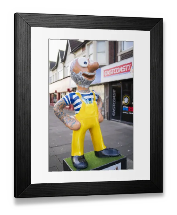 Framed Print : England, North Tyneside, Morpth of the North