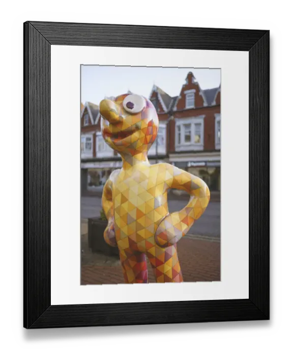 Framed Print : England, North Tyneside, Morpth of the North Framed Print : England, North Tyneside, Morpth of the North