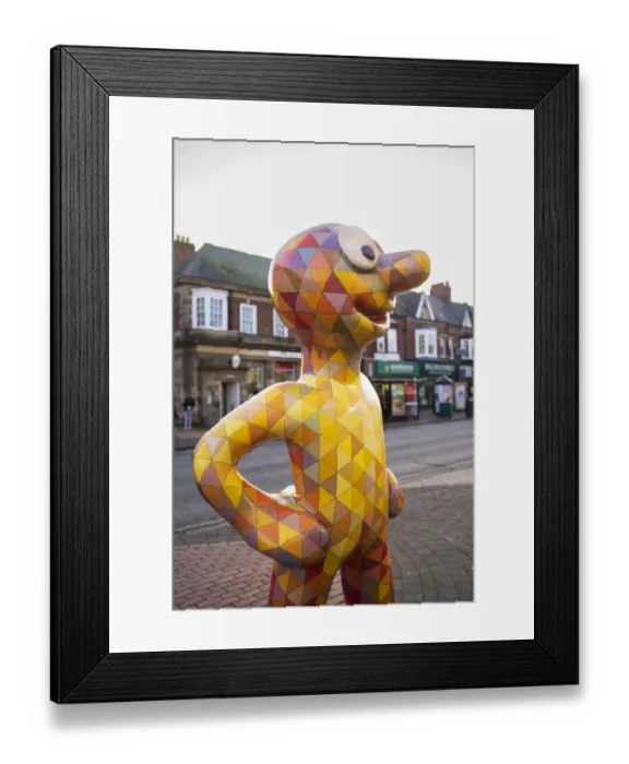 Framed Print : England, North Tyneside, Morpth of the North Framed Print : England, North Tyneside, Morpth of the North