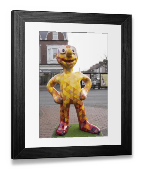 Framed Print : England, North Tyneside, Morpth of the North Framed Print : England, North Tyneside, Morpth of the North