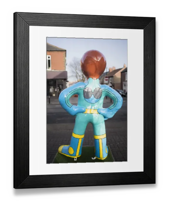 Framed Print : England, North Tyneside, Morpth of the North Framed Print : England, North Tyneside, Morpth of the North