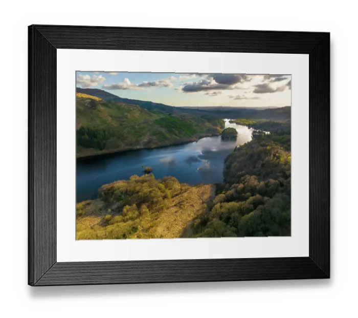 Framed Print : Scotland, Dumfries & Galloway, Galloway Forest Park